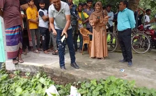 আসমানখালী বাজারে চার প্রতিষ্ঠানকে ৬৫ হাজার টাকা জরিমানা