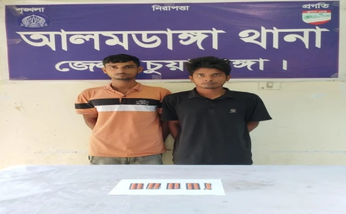 আলমডাঙ্গায় ট্যাপেন্টাডল ট্যাবলেটসহ গ্রেপ্তার ২