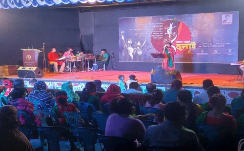 চুয়াডাঙ্গায় ‘গানে গানে জুলাই’ শীর্ষক সাংস্কৃতিক সন্ধ্যা অনুষ্ঠিত