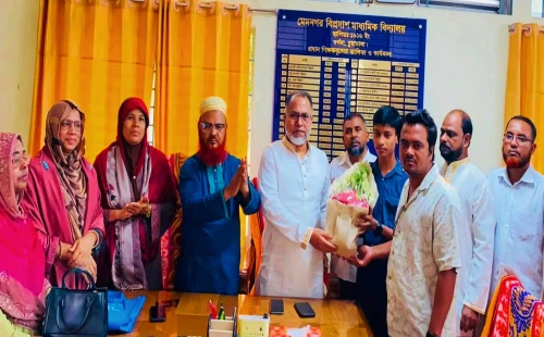 মেমননগর বিডি হাইস্কুলের সভাপতি হলেন মশিউর রহমান