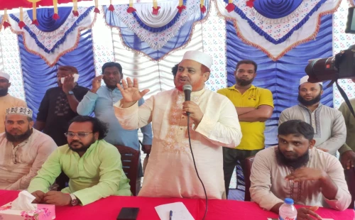তিতুদহের বিভিন্ন স্থানে কুশল বিনিময় ও পথসভায় এমপি রুহুল আমিন