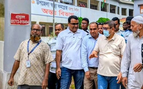 আকস্মিক মহেশপুর উপজেলা স্বাস্থ্য কমপ্লক্স পরিদর্শনে স্বাস্থ্যমন্ত্রী