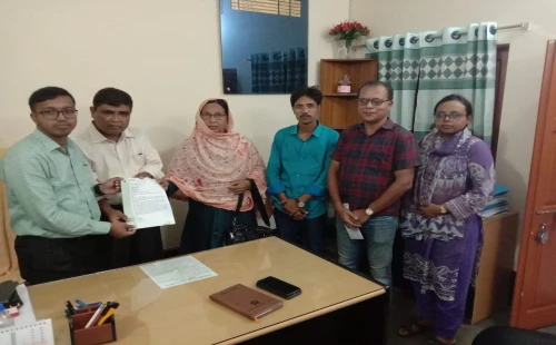খাদ্য প্রতিমন্ত্রী বরাবল স্মারকলিপি