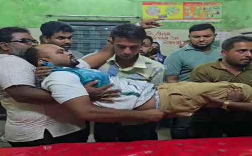 কালীগঞ্জে শিক্ষককে পিটিয়ে যৌন নিপীড়নের নাটক