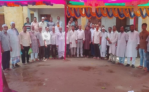 দামুড়হুদার জয়রামপুর মাধ্যমিক বিদ্যালয়ে নবনির্বাচিত
