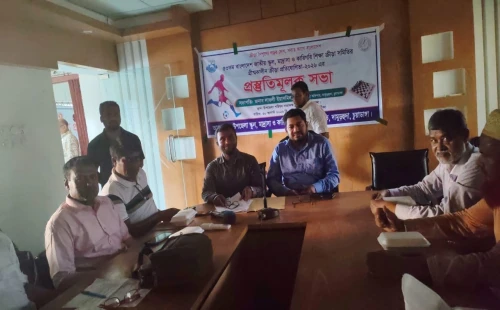 দামুড়হুদায় গ্রীষ্মকালীন ক্রীড়া প্রতিযোগিতার প্রস্তুতি সভা