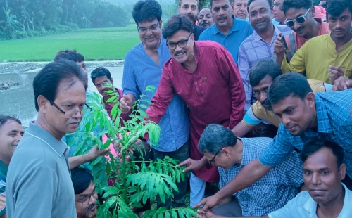 বিএনপির ৪৮তম প্রতিষ্ঠাবার্ষিকী উপলক্ষে মেহেরপুর জেলা বিএনপির বৃক্ষরোপণ