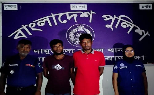 দামুড়হুদায় মাদক ও চুরি মামলার তিনজন গ্রেপ্তার