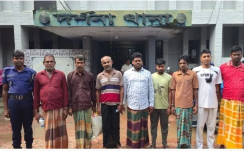 দর্শনায় বিভিন্ন মামলায় ৮ আসামি গ্রেপ্তার