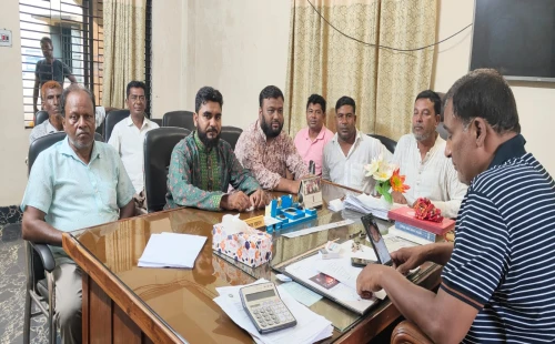আন্দুলবাড়ীয়া বাজারের পূর্বের এডহক কমিটি বিলুপ্ত