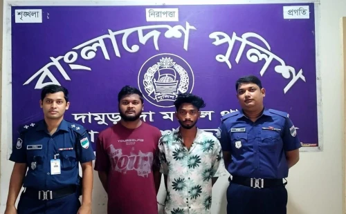 দামুড়হুদায় মাদক বিরোধী অভিযানে দুজন আটক