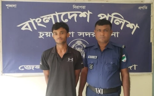 চুয়াডাঙ্গায় ৫ পিস ইয়াবাসহ যুবক গ্রেপ্তার