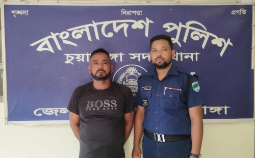 চুয়াডাঙ্গায় বিস্ফোরক মামলার আসামি গ্রেপ্তার