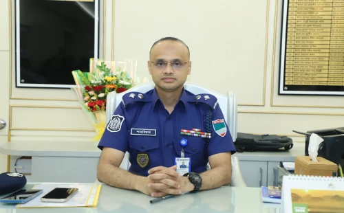 চুয়াডাঙ্গার ৩২তম পুলিশ সুপার হিসেবে মেহেদী শাহরিয়ারের যোগদান