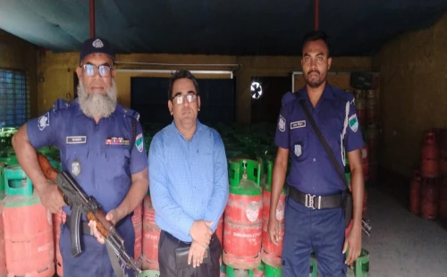 অবৈধভাবে গ্যাস বিক্রির দায়ে জরিমানা