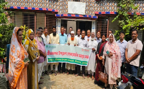 জীবননগরে লোকমোর্চার সমন্বয় সভা