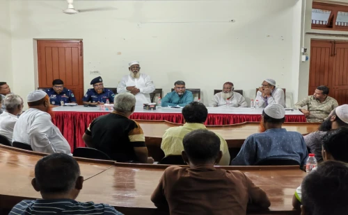 শরীফুজ্জামানের উদ্যোগে বাস ও ইজিবাইক মালিকদের সঙ্গে বৈঠকে সিদ্ধান্ত