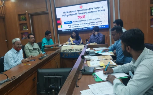 চুয়াডাঙ্গায় লটারিতে ৯৯ সহকারী শিক্ষকের পদায়ন