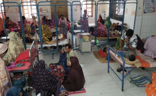 চুয়াডাঙ্গায় বাড়ছে হামের সংক্রমণ, চাপে সদর হাসপাতালের শিশু ওয়ার্ড
