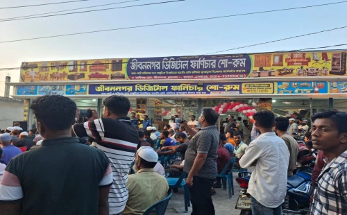 জীবননগরে ডিজিটাল ফার্নিচার শোরুমের উদ্বোধন