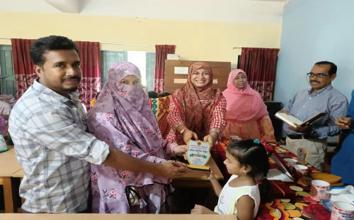 জীবননগর উথলীতে অন্বেষণ সংগঠনের উদ্যোগে মেধাবী