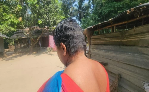 ঝিনাইদহে নারীর চুল কেটে মরিচ গুঁড়া দিয়ে নির্যাতন