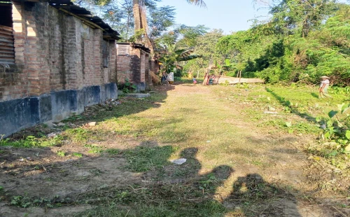 জীবননগরের হাসাদাহে মাঠের রাস্তা বন্ধের অভিযোগ
