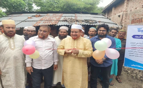 গড়াইটুপি ইউনিয়নে ৫টি সুপেয় পানির টিউবওয়েল উদ্বোধন করলেন এমপি রুহুল আমিন