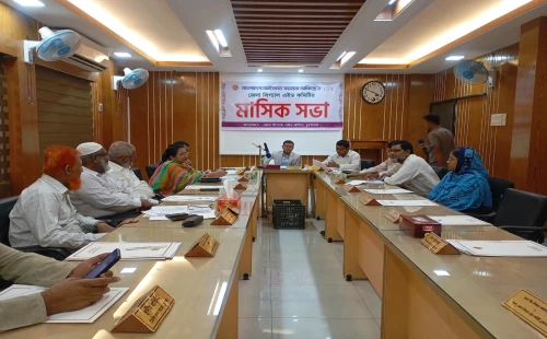 চুয়াডাঙ্গায় লিগ্যাল এইড কমিটির মাসিক সভায় প্রচারণা বাড়ানোর তাগিদ