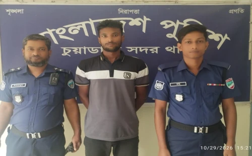 চুয়াডাঙ্গায় গাঁজাসহ গ্রেপ্তার যুবকের দুই মাসের কারাদণ্ড