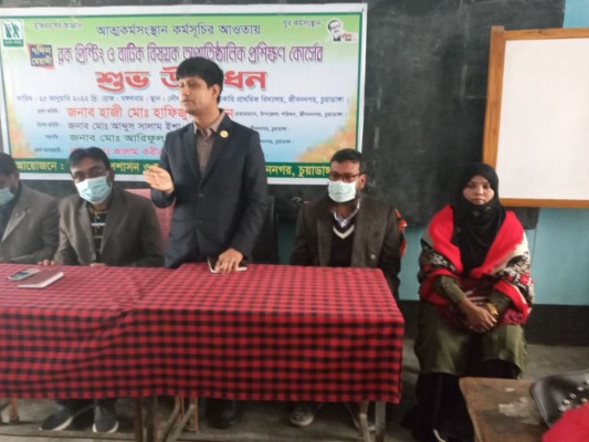 জীবননগরে সাত দিনব্যাপী ব্লক প্রিন্টিং ও বাটিক প্রশিক্ষণের উদ্বোধন