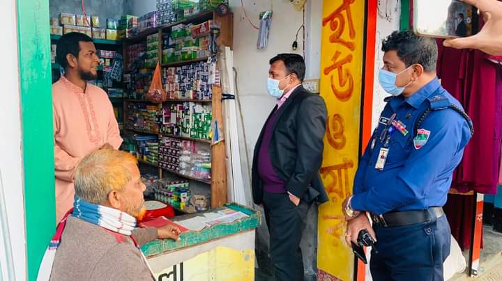 মুজিবনগরে করোনাভাইরাস প্রতিরোধে জণসচেতনতামূলক অভিযান