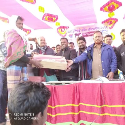 কার্পাসডাঙ্গায় ট্রলিগাড়ি রেসিং প্রতিযোগিতা ও পুরস্কার বিতরণ