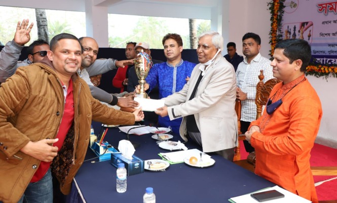দাবা লীগে ১৪ পয়েন্ট নিয়ে আলমডাঙ্গা দাবা ক্লাব চ্যাম্পিয়ন