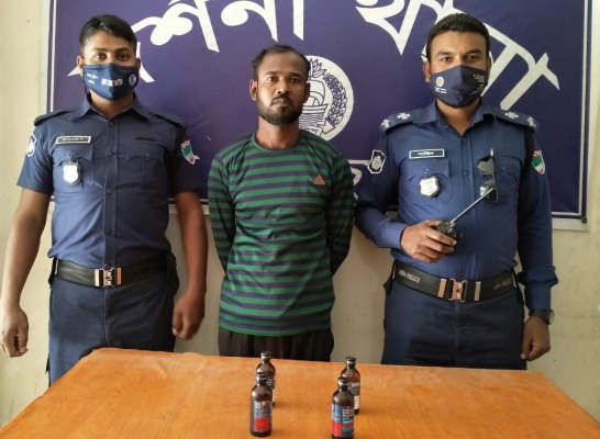 দর্শনার নুহুনবী আবারো ফেনসিডিলসহ গ্রেপ্তার