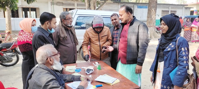 কার্পাসডাঙ্গায় ফ্রি ডায়াবেটিক পরীক্ষা ও চিকিৎসা প্রদান