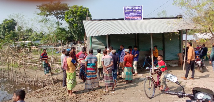 দর্শনার শ্যামপুরে সরকারি জমি অবৈধ দখল নিয়ে বিরোধ