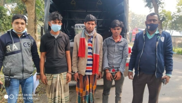 মেহেরপুরে তিন মাদকসেবীর কারাদণ্ড