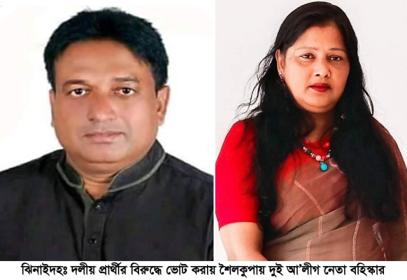 শৈলকুপায় দুই আওয়ামী লীগ নেতা বহিস্কার