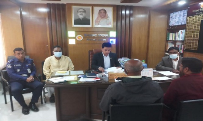 জীবননগরে আইন শৃঙ্খলা কমিটির মাসিক সভা অনুষ্ঠিত