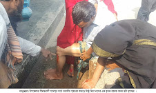 ভারতীয় শূকরের কামড়ে বাংলাদেশি কৃষক জখম