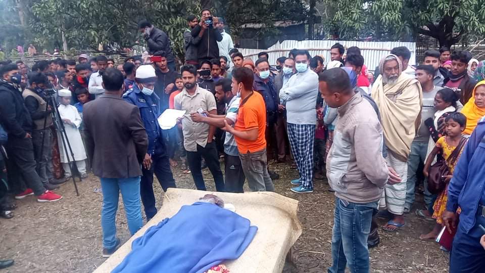মেহেরপুরের আমঝুপিতে নিহত আবুল বাসারের দাফন সম্পন্ন