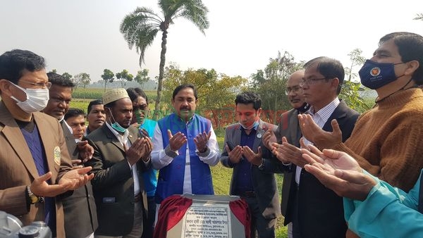 জীবননগরে পাঁচটি বজ্র শেল্টার নির্মাণকাজের উদ্বোধন