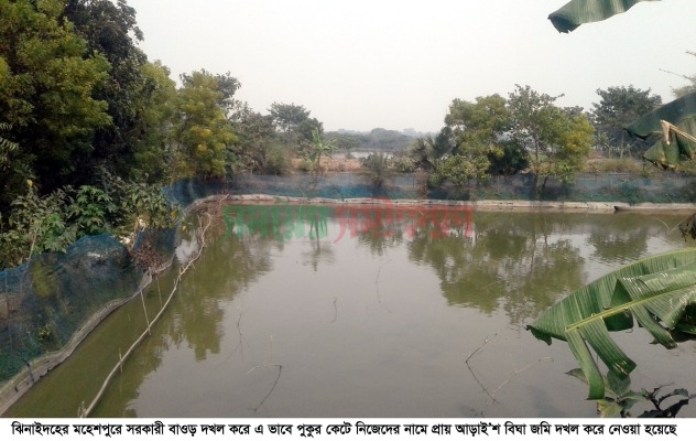 সরকারি বাওড়ের জমি ব্যক্তির নামে রেকর্ড!