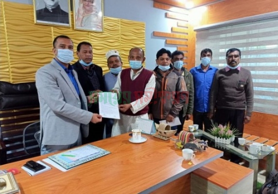 দামুড়হুদা ও জীবননগরে কৃষক জোটের পক্ষ থেকে স্মারকলিপি পেশ