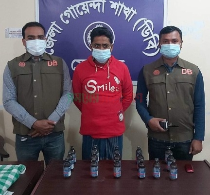 মেহেরপুর ফেনসিডিলসহ মাদক ব্যবসায়ী গ্রেপ্তার