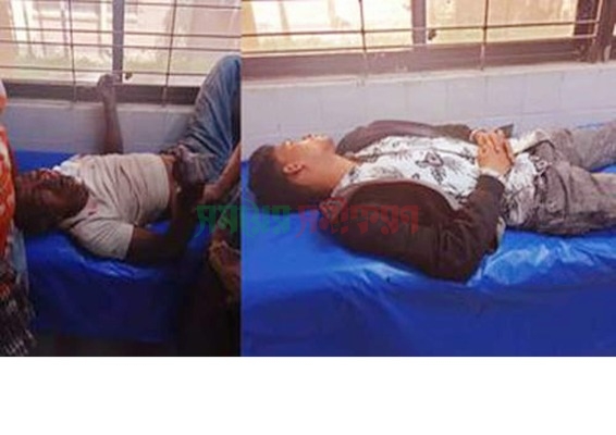 চাঁদবিলে মোটরসাইকেল-আলমসাধুর সংঘর্ষে দুজন আহত