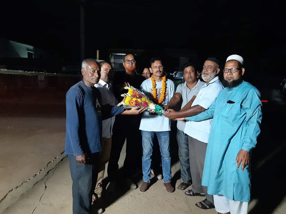 জীবননগরে উপজেলা আওয়ামী লীগের নবনির্বাচিত সম্পাদককে সংবর্ধনা
