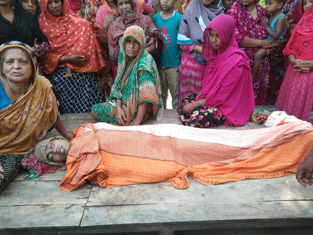 দর্শনার শ্যামপুরে গলায় ফাঁস দিয়ে নারীর আত্মহত্যা