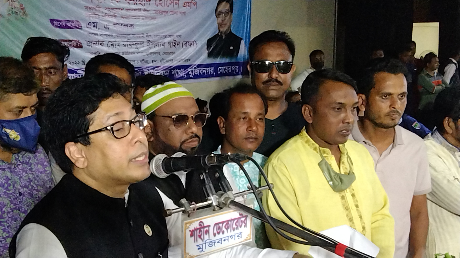মোনাখালীতে ওয়ার্ড আওয়ামী লীগের ত্রিবার্ষিক সম্মেলনে জনপ্রশাসন প্রতিমন্ত্রী ফরহাদ হোসেন